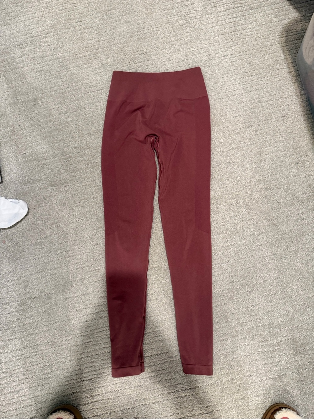 Alphalete Women's Maroon High-Waist Leggings